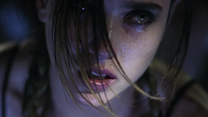 woman's face girl actress Jennifer Connelly Marion Silver