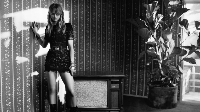 women brunette monochrome Jennifer Lawrence actress celebrity