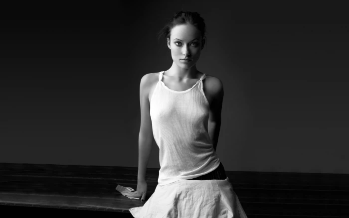 women actress olivia wilde monochrome People Actresses HD Art 2k