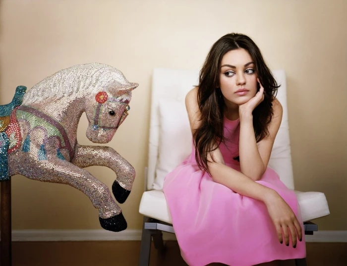 women mila kunis actress hollywood People Actresses HD Art