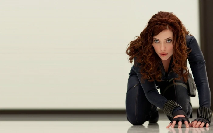 women scarlett johansson actress black widow iron man 2 People Actresses HD Art