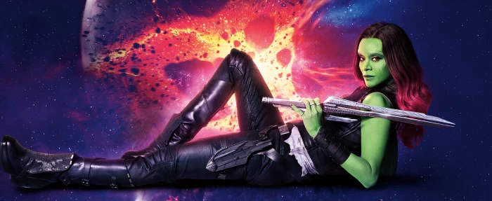 Guardians of the Galaxy Vol 2 Zoe Saldana Gamora 2k 4k 5k 8k 10k