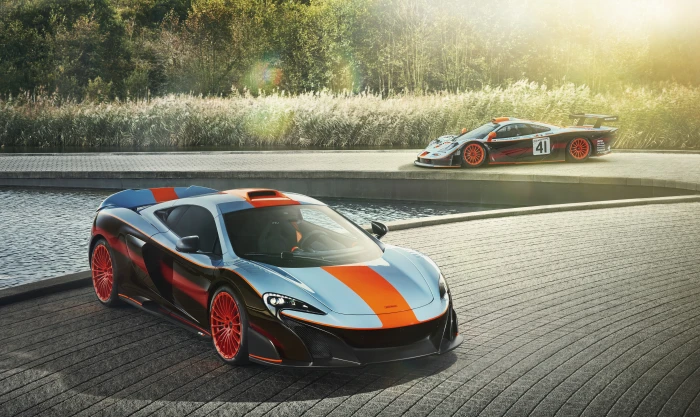Gulf Racing Theme McLaren MSO LT 2k 4k 5k 8k