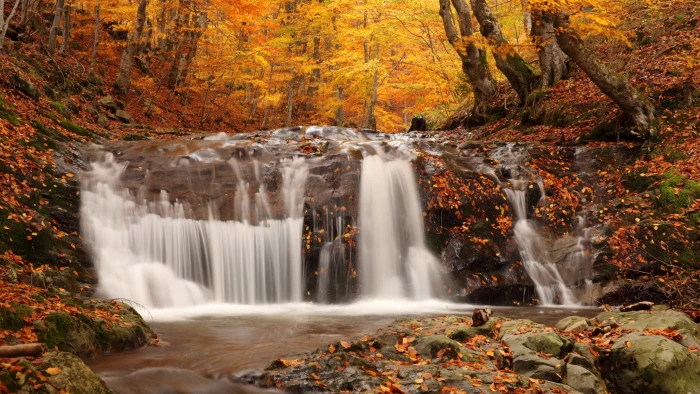 hd image waterfall nature autumn scenics beauty in 2k 4k 5k 8k