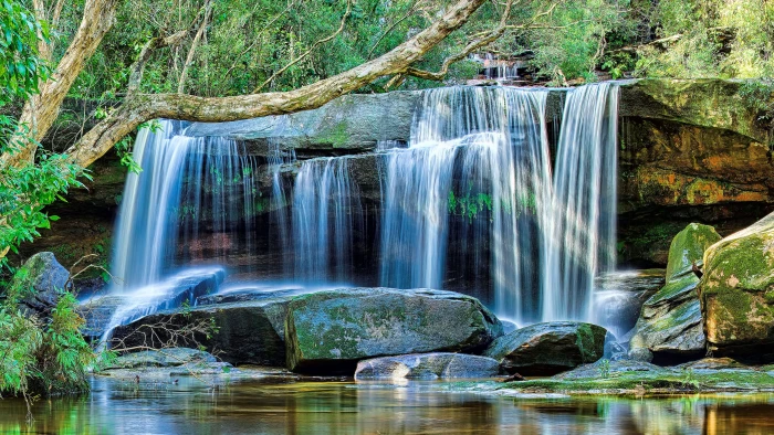 ultra hd nature waterfall 2k 4k 5k 8k