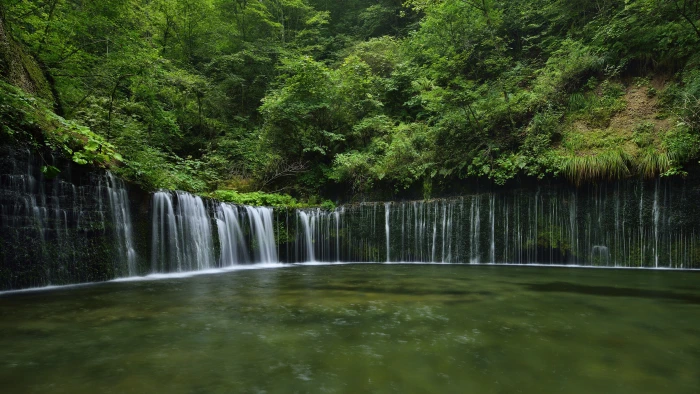 wall waterfall nature hd 2k 4k 5k 8k