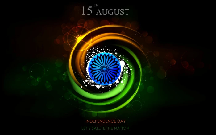15 August Lets Salute The Nation Happy Diwali Independence Day illustration 2k