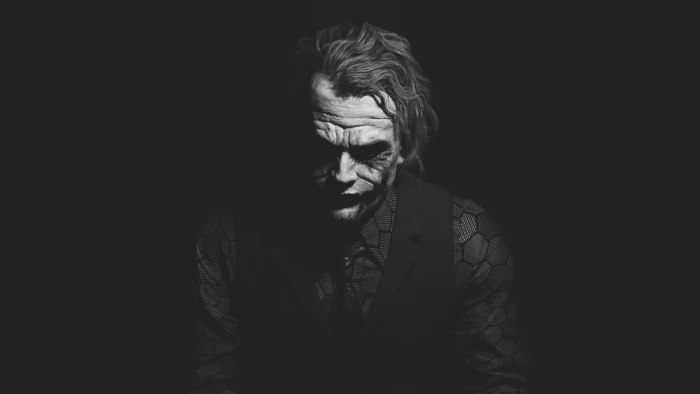 px Dark Heath Ledger Joker monochrome Animals Frogs HD Art 87 2k