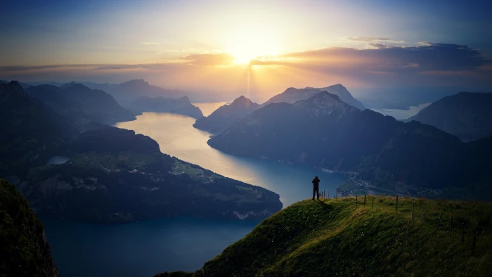 The Overlook of Lake Lucern