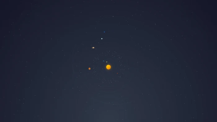 Solar System abstract space planet astronomy no people night 2k