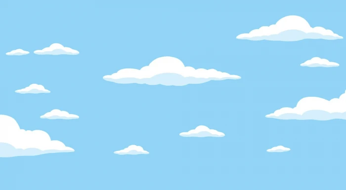 Clouds Figure Background Simpsons Art Beginning Cartoon 2k
