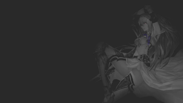 anime manga girls fan art knight illustration minimalism 2k