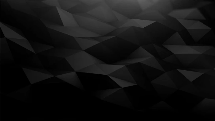 black abstract dark polygon art digital design 2k