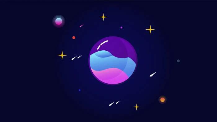 vector space simple background minimalism no people sky 2k
