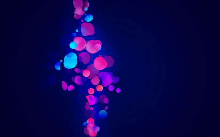 pink purple and blue light background abstract shapes colorful 2k