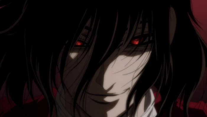 anime character illustration Hellsing Alucard vampires indoors 2k