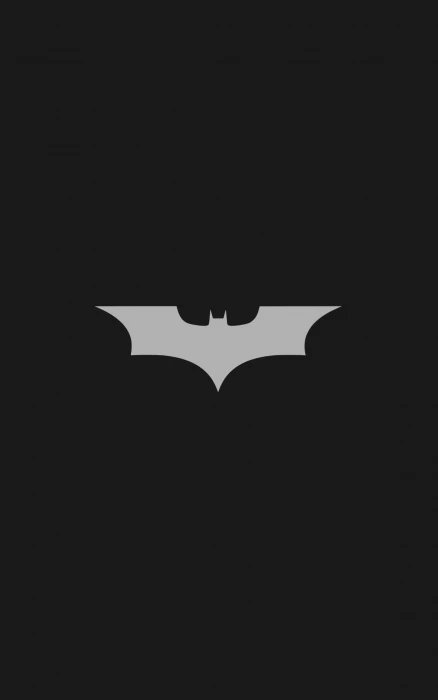 Batman Logo minimalism Portrait Display silhouette
