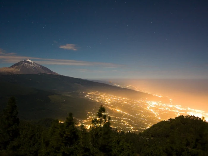 City Dormant Volcano El Teide and the Nature Mountains HD Art