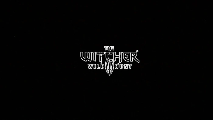 minimalism black background the Witcher witcher 3 2k
