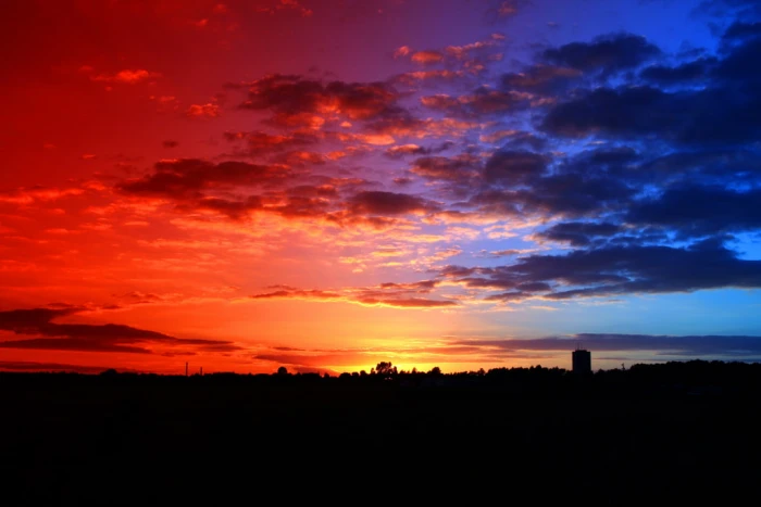 Sunset Beautiful Landscape Sky