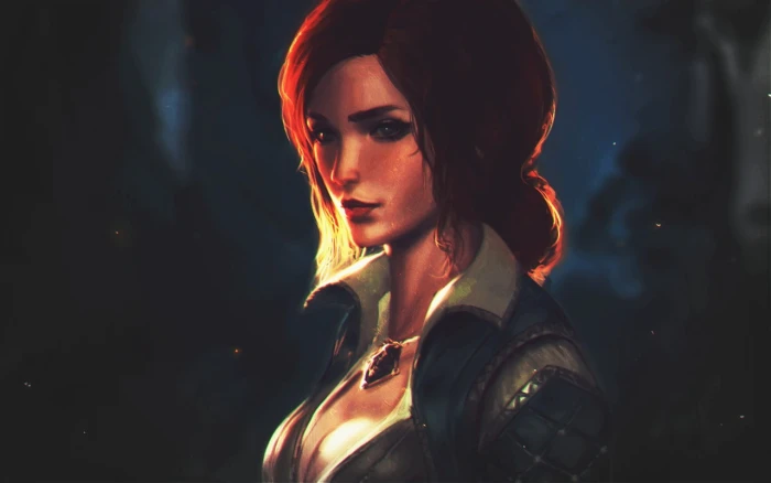 The Witcher 3 Wild Hunt artwork fan art DeviantArt women
