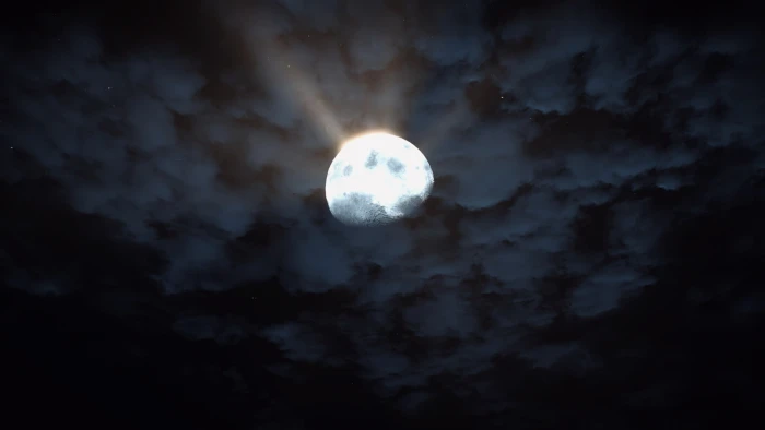 The Witcher 3 Wild Hunt video games sky night space cloud 2k