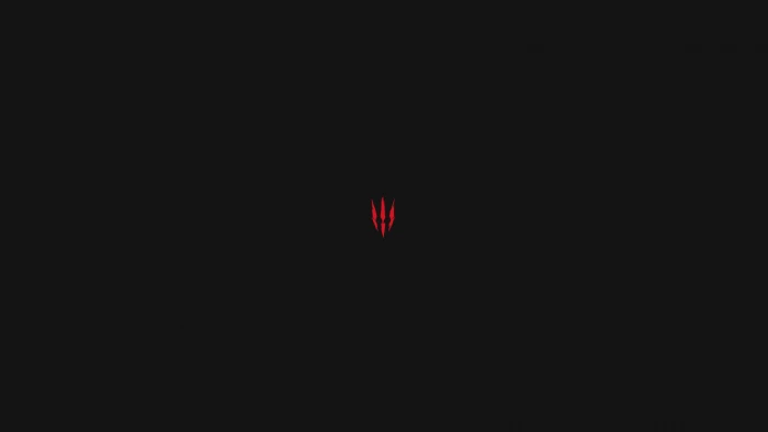 The Witcher 3 Wild Hunt game logo minimalism 2k
