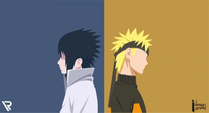 Uzumaki Naruto and Uchiha Sasuke wallpaper Anime 2k