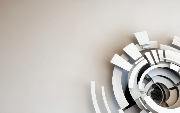white wooden wall mount rack abstract digital art copy space 2k