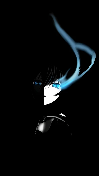 amoled anime Black Rock Shooter girls 2k