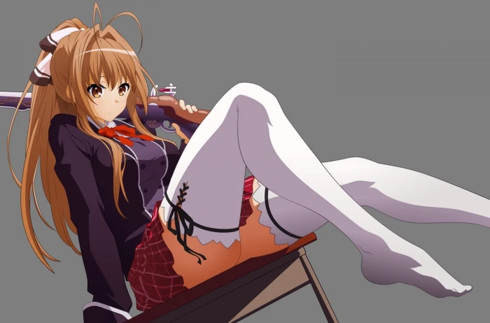Animated female character anime Amagi Brilliant Park Sento Isuzu 2k