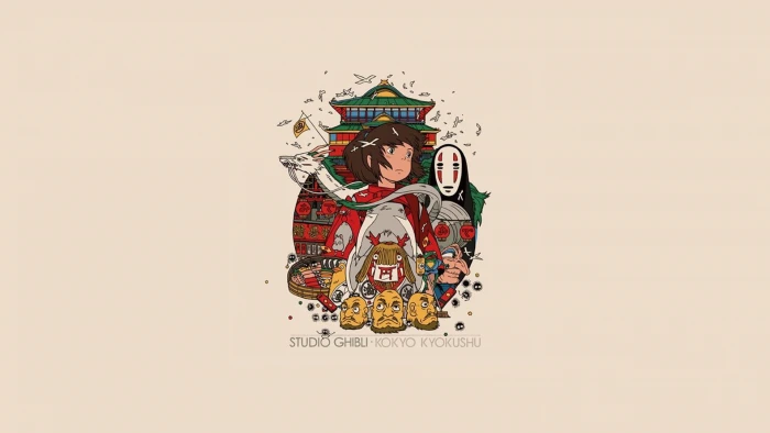 anime character wallpaper Chihiro Spirited Away representation 2k