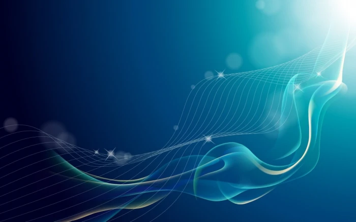 blue abstract wallpaper shapes digital art artwork motion