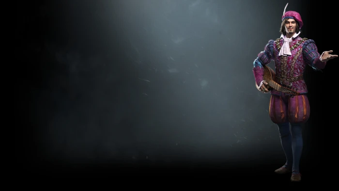 jester illustration The Witcher 3 Wild Hunt Dandelion character 2k