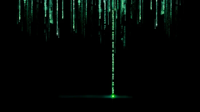 matrix background illuminated dark green color no people 2k