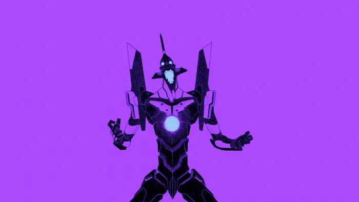 robot character digital wallpaper Neon Genesis Evangelion EVA Unit 01 2k