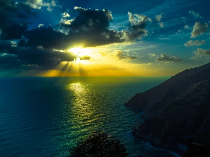 scenery of body water landscape sea sky beauty in nature