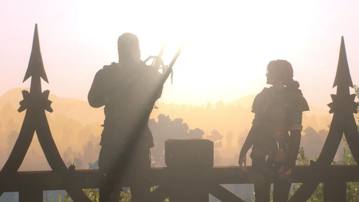 The Witcher 3 Wild Hunt Geralt of Rivia Triss Merigold 2k