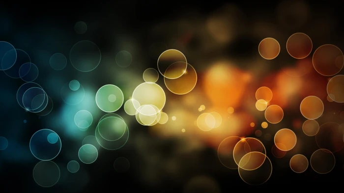 yellow and blue bokeh lights time lapse photography of 2k