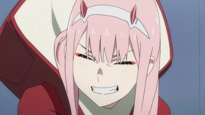 Anime Darling in the FranXX Pink Hair Smile Zero Two 2k