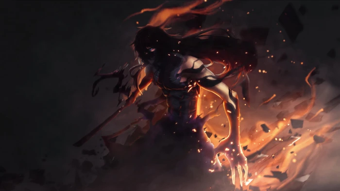 anime Mugetsu Final Getsuga Tenshou Bleach Kurosaki Ichigo 2k