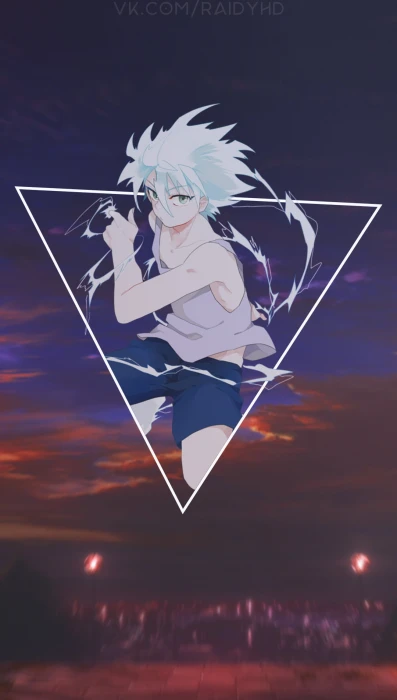 anime picture in boys Hunter Killua Zoldyck