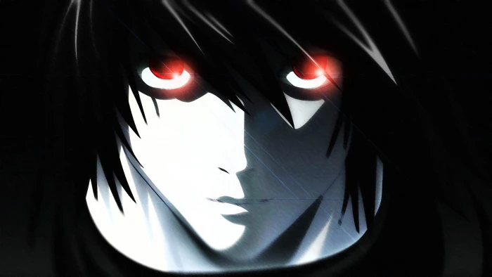 black haired male anime illustration Death Note Lawliet L no people 2k