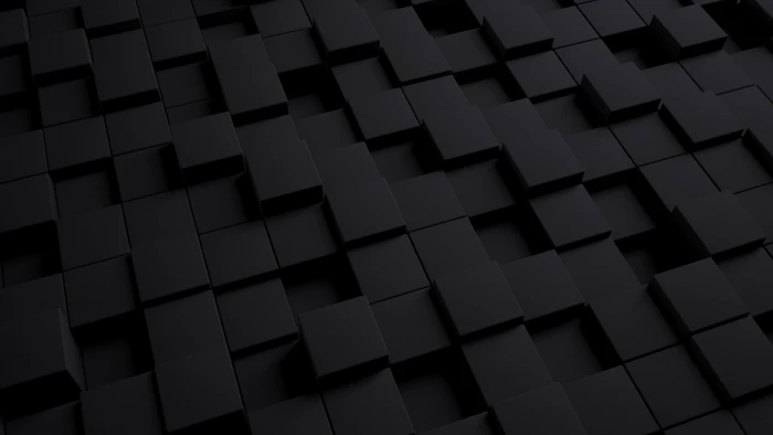 black abstract cube hd simple background pattern 2k 4k