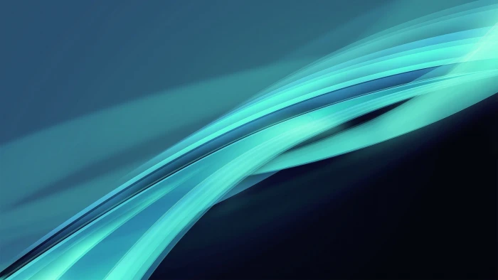 blue wallpaper digital art abstract waveforms simple minimalism 2k