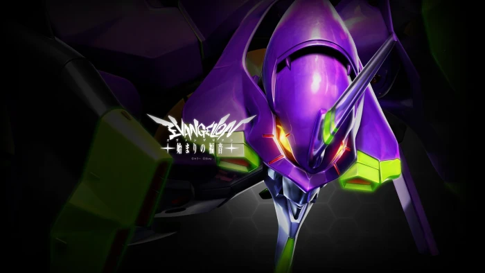 Evangelion robot character digital wallpaper Neon Genesis 2k