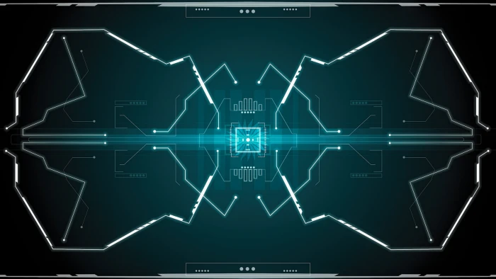 futuristic HUD science fiction tech abstract 2k