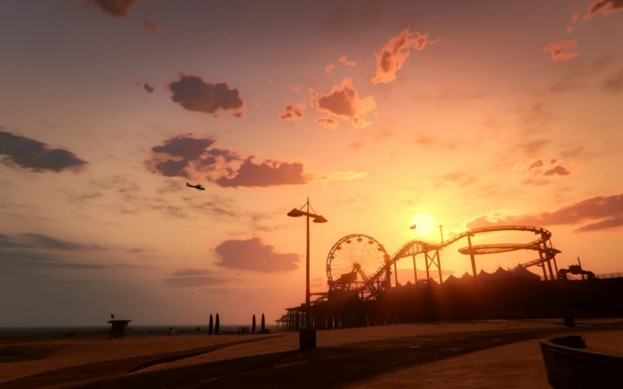 Grand Theft Auto V Beach 2k