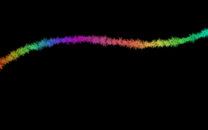 green yellow red pink and blue light digital wallpaper colorful 2k