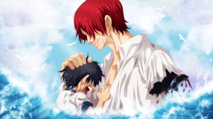 Luffy and Shanks wallpaper Anime One Piece Monkey D